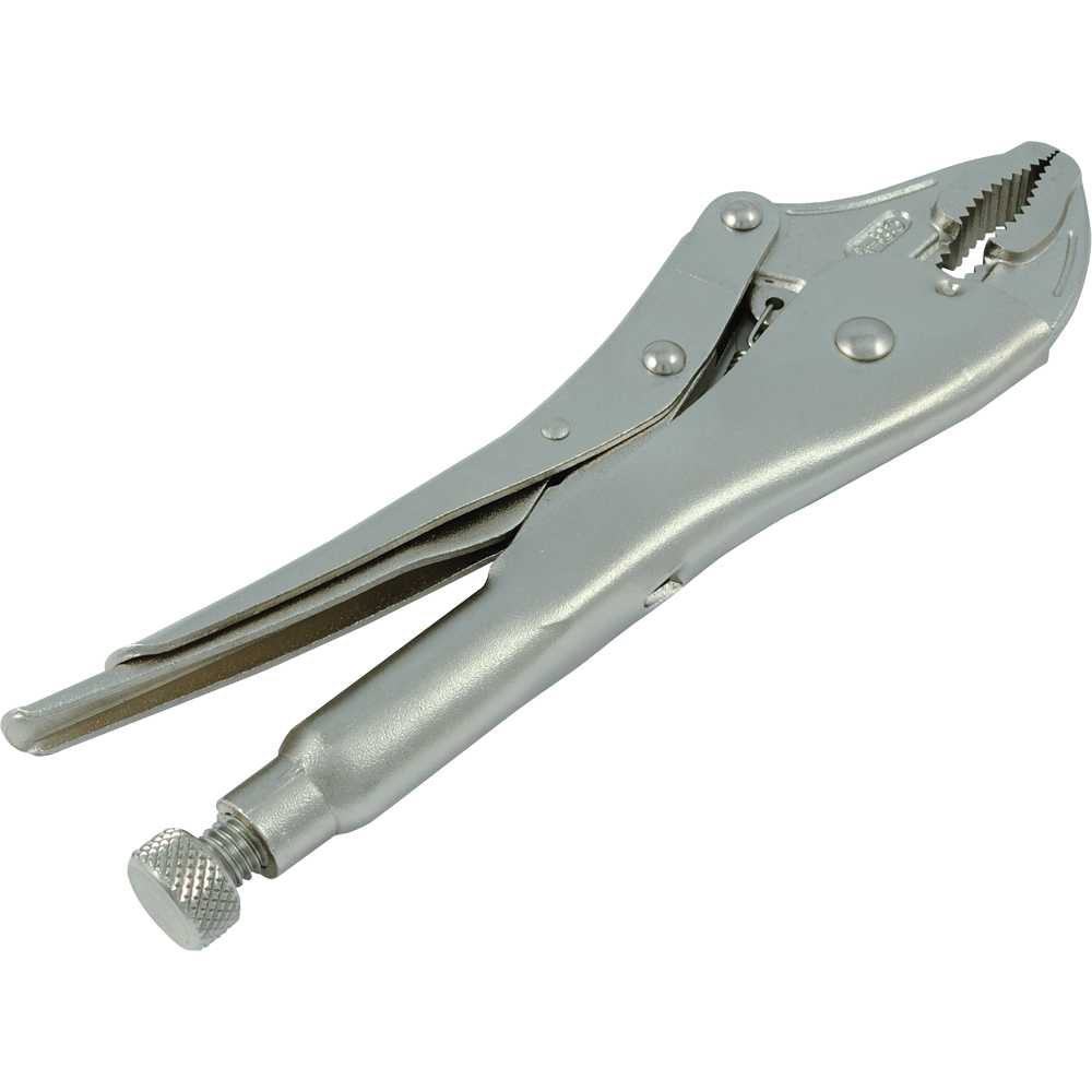 7&#34; Locking Pliers, Curved Jaws