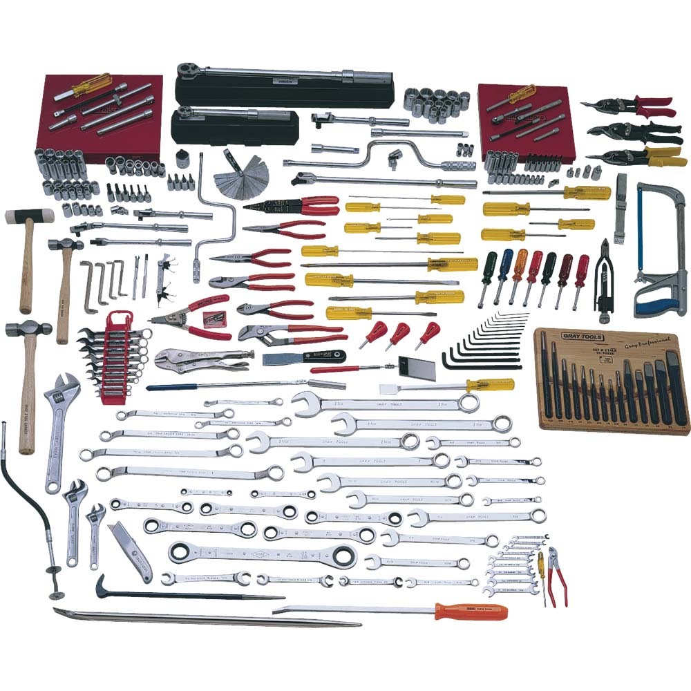 296 Piece Complete Aircraft Maintenance Set, Tools Only