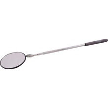 Gray Tools 89911 - 3-3/4" Circular Telescopic, Swivel Head Inspection Mirror, 20" To 32" Reach