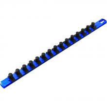 Gray Tools 91215B - 1/2" Drive Blue Twist Lock Socket Bar, 15 Clips