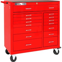 Gray Tools 93215 - PRO+ Series 42" Roller Cabinet With 15 Drawers