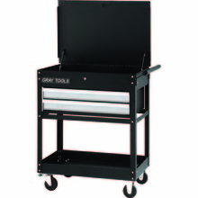 Gray Tools 97502B - Marquis Series Utility Cart With 2 Drawers