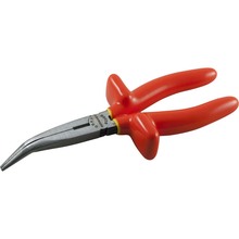 Gray Tools B238B-I - Needle Nose Pliers, 45° Curve With Cutter, 6-1/4" Long, 2" Jaw, 1000V Insulated