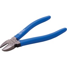 Gray Tools B240B - 5-1/4" Side Cutting, Diamond Slim Nose Pliers, With Vinyl Grips, 3/4" Jaw
