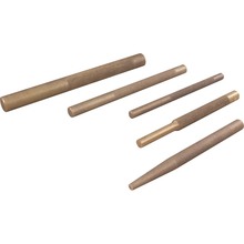Gray Tools C5BDS - 5 Piece Brass Drift Punch Set