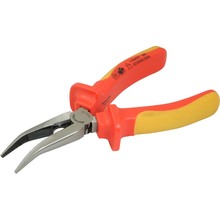 Gray Tools D055106 - 6" Bent Nose Pliers, 1000V Insulated