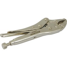 Gray Tools D055301 - 5" Locking Pliers, Curved Jaws With Wire Cutter