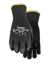 Watson Gloves 384-X - STEALTH BLACK WIDOW ANSI A6-XLARGE