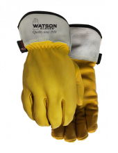 Watson Gloves 407CR-L - STORM GLOVE OIL RESISTANT W/DOUG CUFF & CUT SHIELD-LARGE