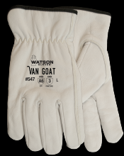 Watson Gloves 547-XXL - VAN GOAT ANSI CUT 4 GOATSKIN DRIVER - XXLARGE