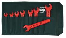 Wiha 20192 - Insulated Open End Wrench 8 Piece Inch Set