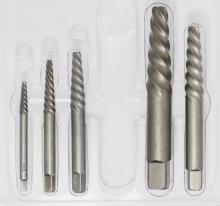 Sowa Tool 110-967 - Quality Import #1 - #5 5pc Spiral Flute Screw Extractor Set