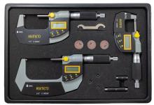 Sowa Tool 7105639 - Asimeto 7105639 0-3" 3pc IP65 Digital Outside Micrometer Set