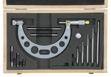 Sowa Tool 7111121 - Asimeto 7111121 6-12" Interchangeable Anvil Outside Micrometer Set