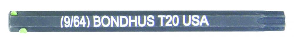 BONDHUS T20 X 2&#34; PROHOLD™ TORX BIT