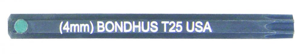 BONDHUS T25 X 2&#34; PROHOLD™ TORX® BIT