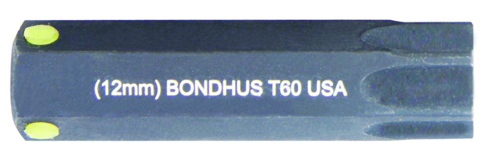 BONDHUS T60 X 2&#34; PROHOLD™ TORX® BIT