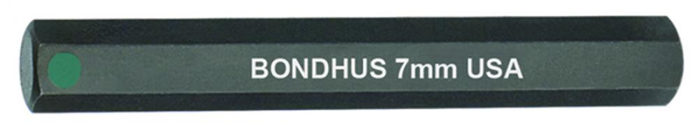 BONDHUS 7MM X 2&#34; PROHOLD® HEX BIT