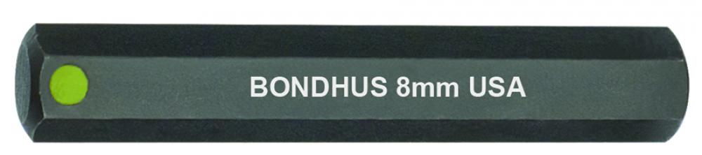 BONDHUS 8MM X 2&#34; PROHOLD® HEX BIT