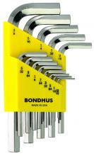 Bondhus 16237-BON - BONDHUS 13PC (.050-3/8) BRITEGUARD™ S HEX SET