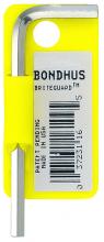 Bondhus 16210-BON - BONDHUS 3/16S BRITEGUARD™ HEX L-WRENCH  W / TAB