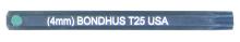 Bondhus 32025-BON - BONDHUS T25 X 2" PROHOLD™ TORX® BIT