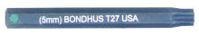 Bondhus 32027-BON - BONDHUS T27 X 2" PROHOLD™ TORX® BIT