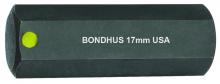Bondhus 33286-BON - BONDHUS 17MM X 2" PROHOLD® HEX BIT