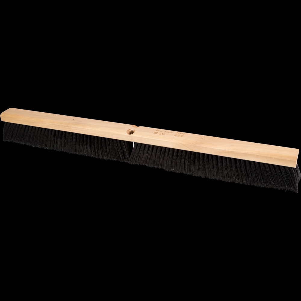 PFERD Broom Head - Medium Sweep 36&#34; Black Synthetic Fill 3&#34; Trim