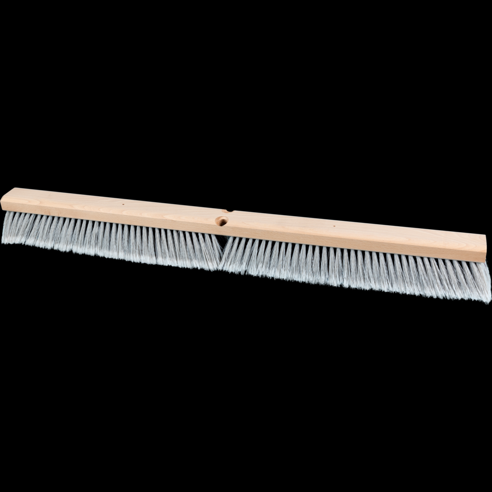 PFERD Broom Head - Medium Sweep 36&#34; Brown Synthetic / Flagged Silver Case 3&#34; Trim