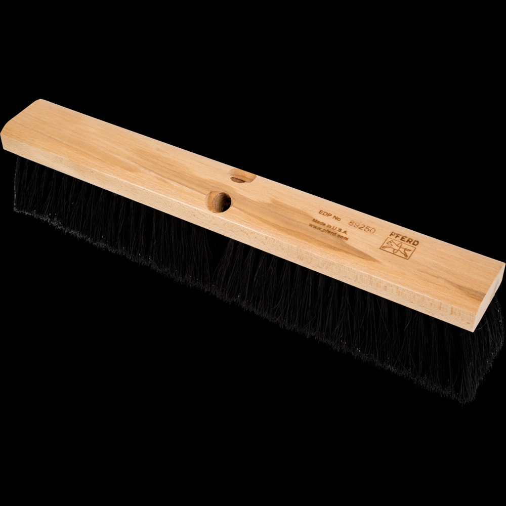 PFERD Broom Head - Medium Sweep 18&#34; Black Tampico Fill 3&#34; Trim