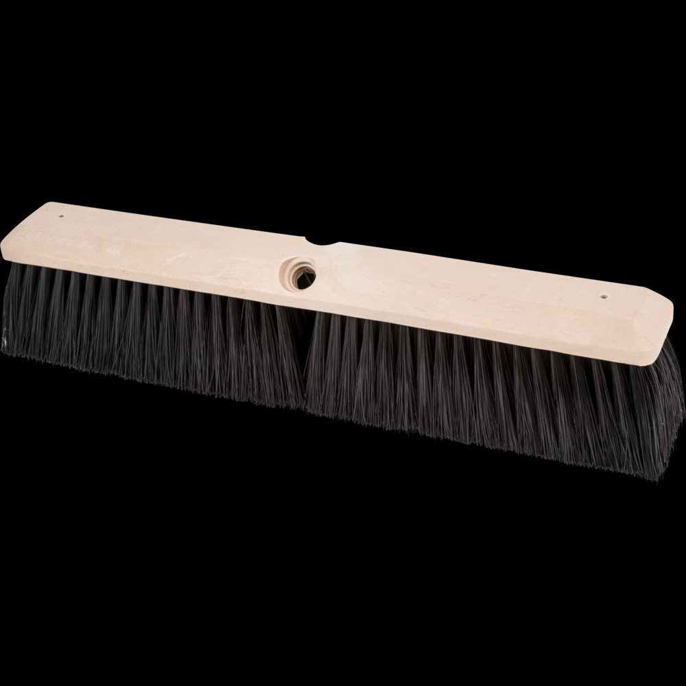 PFERD Broom Head - Medium Sweep 18&#34; Black Synthetic Fill 3&#34; Trim