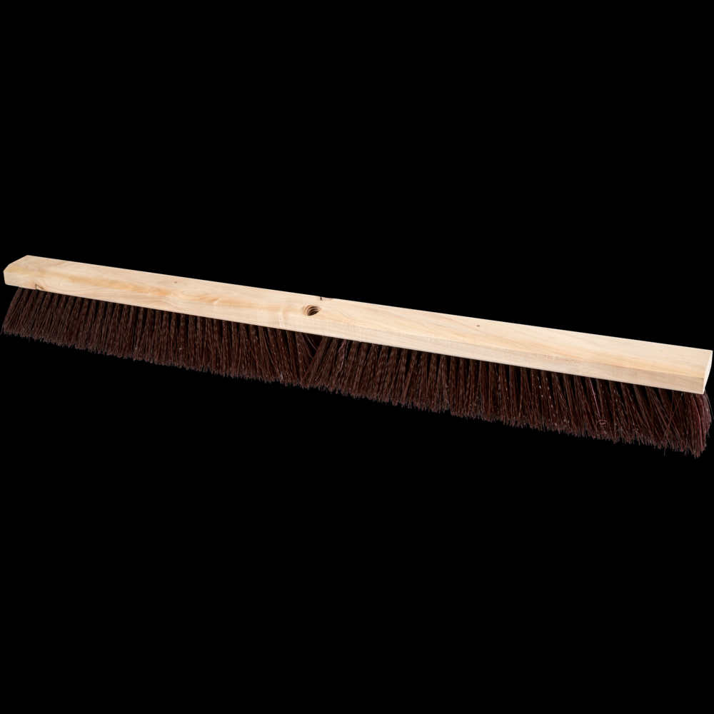 PFERD Broom Head - Coarse Sweep 36&#34; Maroon Synthetic Fill 3&#34; Trim