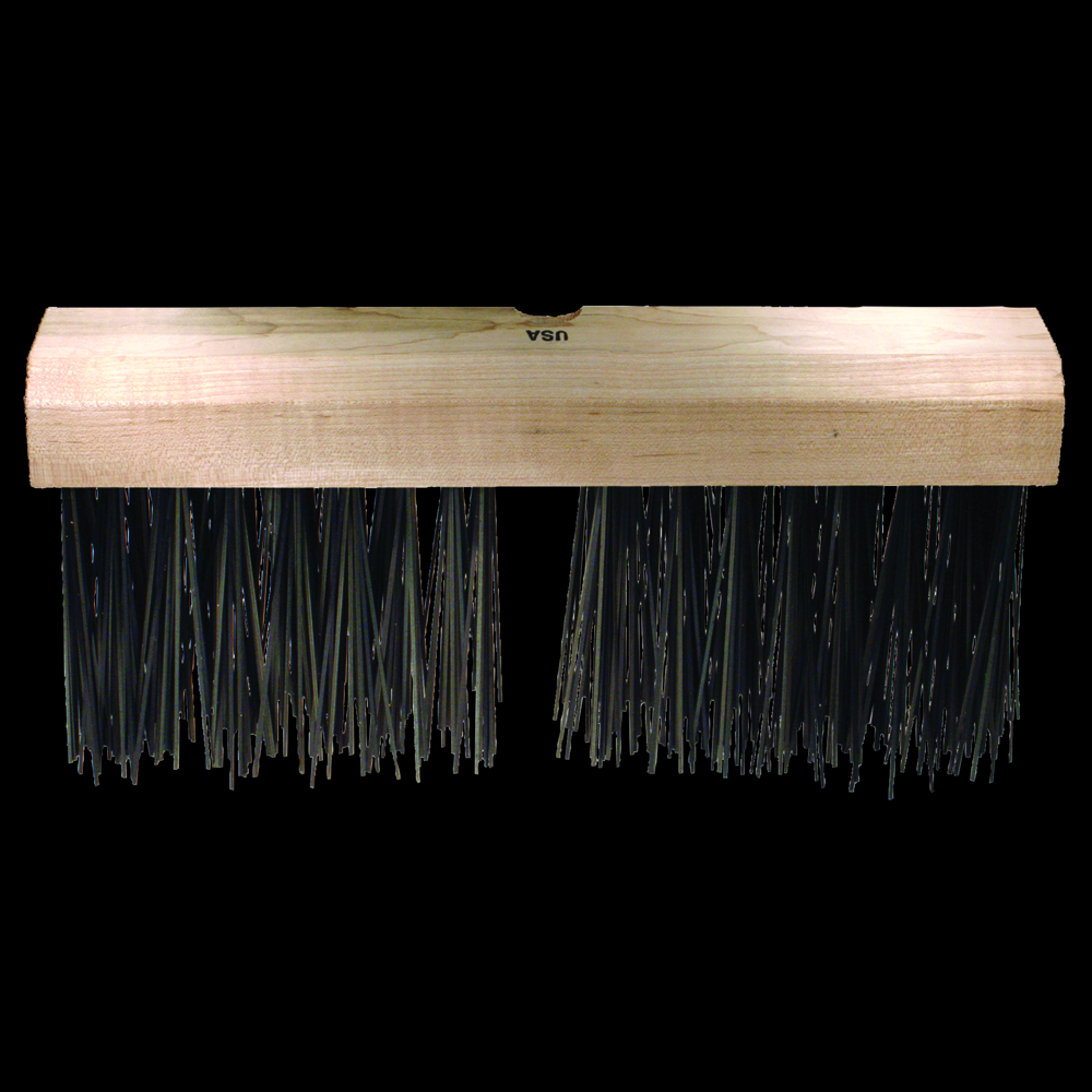 PFERD Flat Wire Heavy Sweep Broom 14&#34; Length .017x .059&#34; Carbon Steel Wire 5&#34; Trim