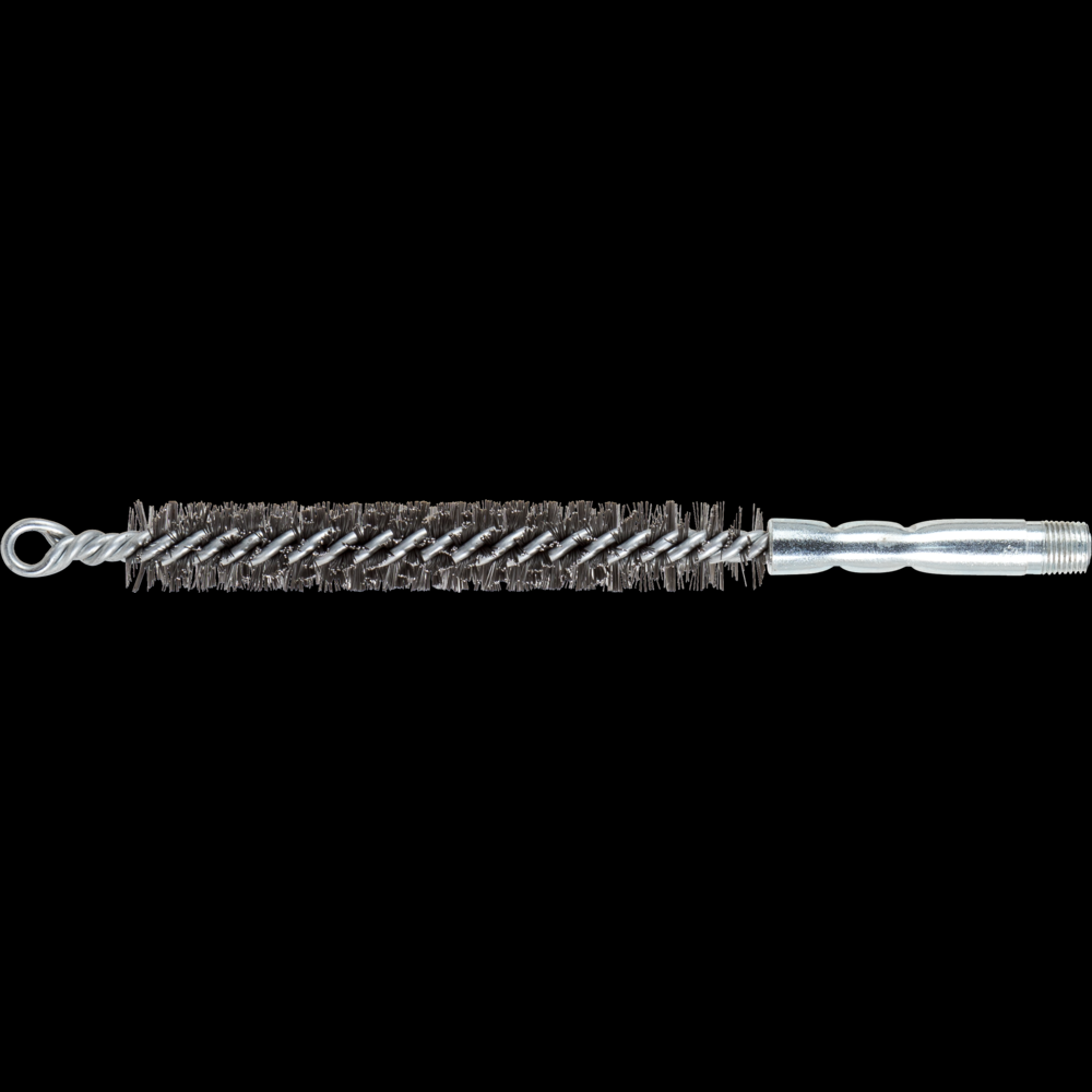 PFERD Condenser Pipe Brush Double Spiral 5/8&#34; Dia. .010 Carbon Steel Wire