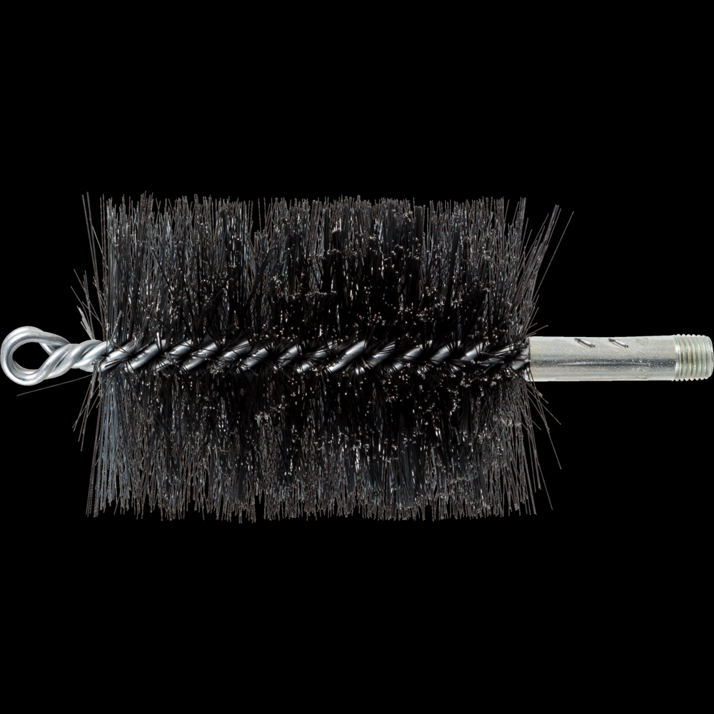 PFERD Round Wire Flue Brush Double Spiral, 3-3/4&#34; Flue Size