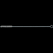 Pferd Inc. 79189569 - PFERD Hand Tube Brush 1/4" Dia. .006 Stainless Steel Wire 1-1/2" Brush Length