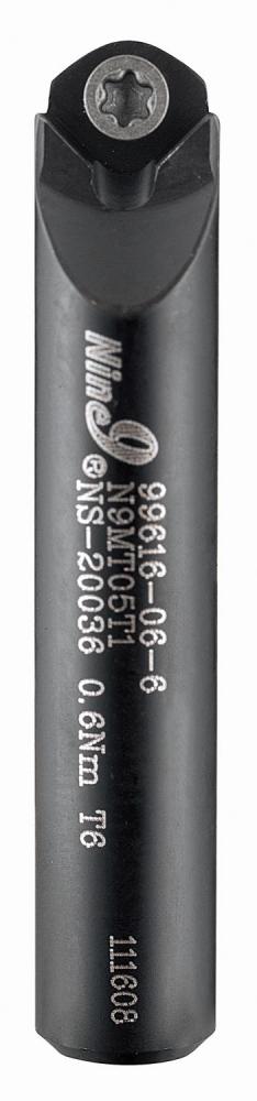 Nine9 Indexable NC Spot Drill Tool Holder (00-99616-06-6), 6mm Shank