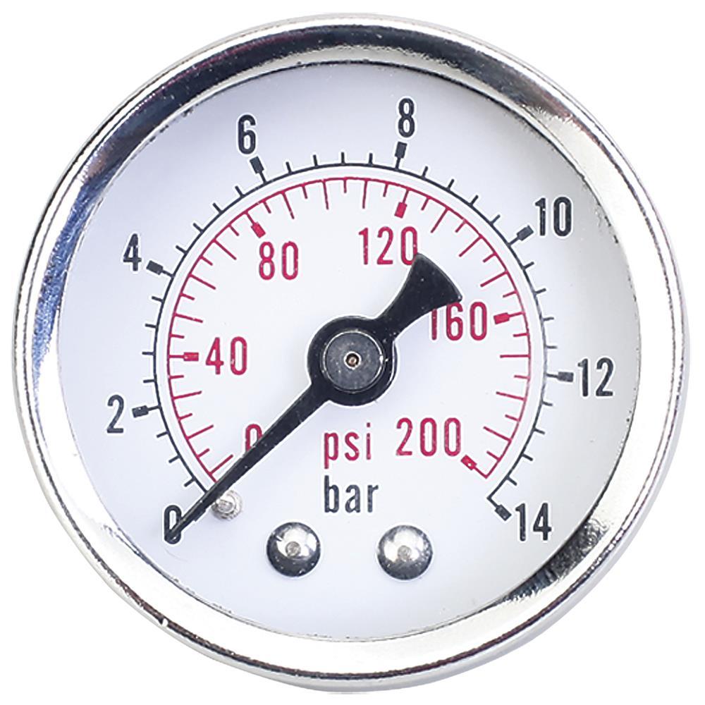 Pressure Gauge - 1/8&#34; NPT Miniature, Intermediate, Standard