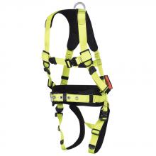 Peakworks V8005103 - PeakPro Plus Series Safety Harness with Trauma Strap - 1D - Class A - L