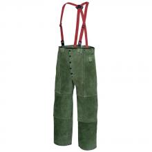 Ranpro V2340840-3XL - Welder's Waist Pants - Side-Split Leather - Green - 3XL