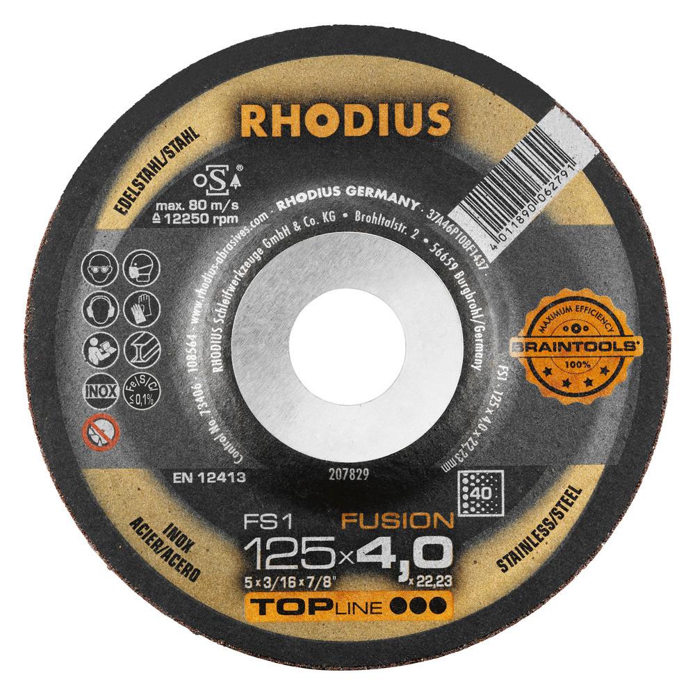 Rhodius 5 X 3/16&#34; X 7/8&#34; FS1 FUSION T27