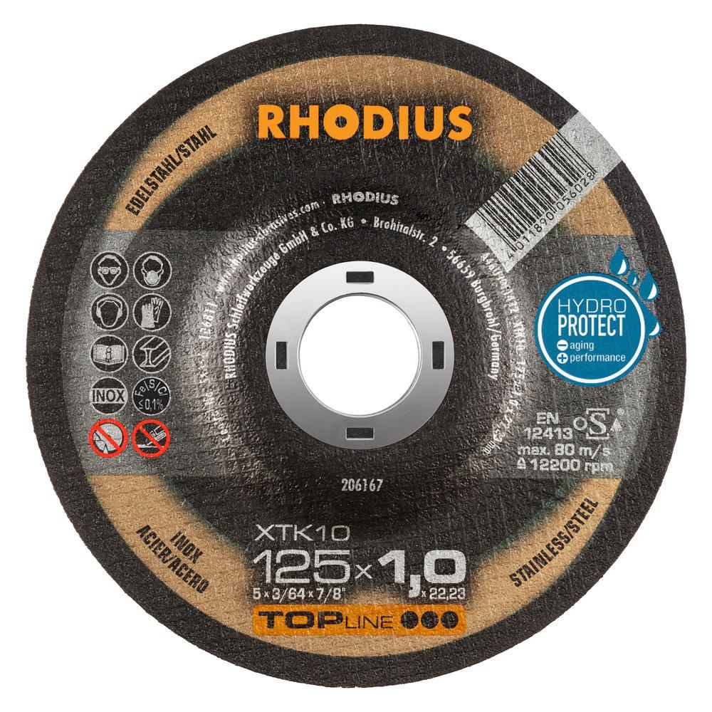 Rhodius 4-1/2 X .045 X7/8 XTK10 TYPE 27 CUT/DISC