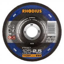 Rhodius 186-A2-180384 - Rhodius 6X.045X7/8 FTK67M TOP TYPE 27 WHEEL