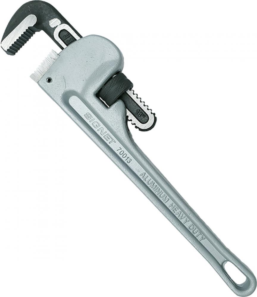 Signet 14&#34; Aluminum Pipe Wrench, 1-7/8&#34; Pipe Capacity